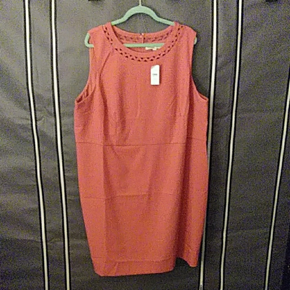 Loft sheath sleeveless dress 24x
